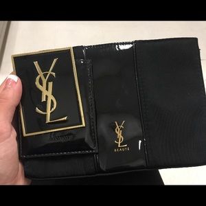 YSL Makeup Bag and YSL Mirror!
